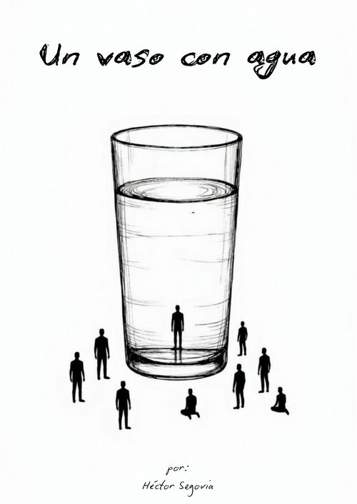 Portada de Un vaso con agua